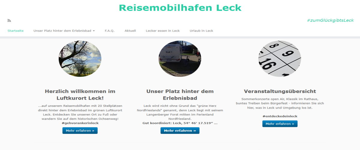 Reisemobilhafen Leck
