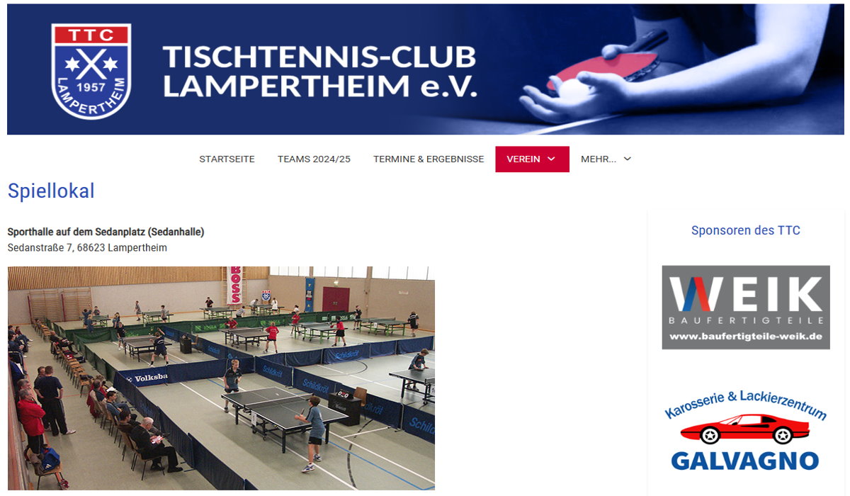 Tisch-Tennis-Club (TTC) Lampertheim