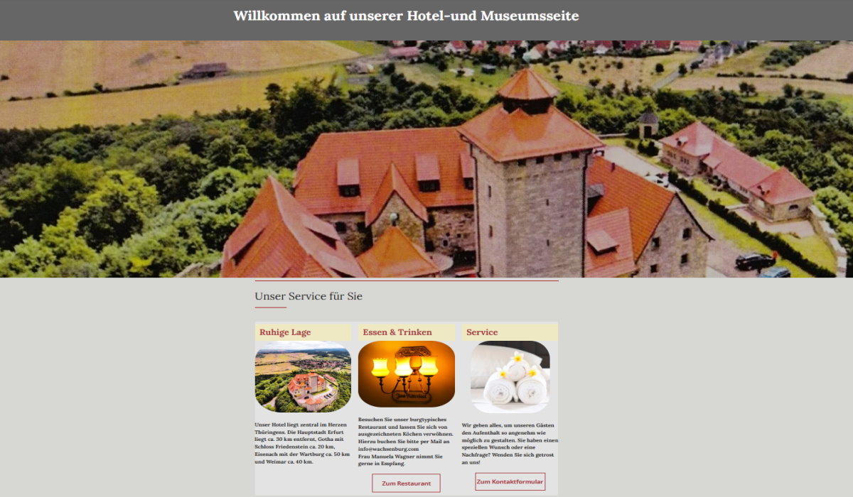 Hotel- und Museum – Veste Wachsenburg