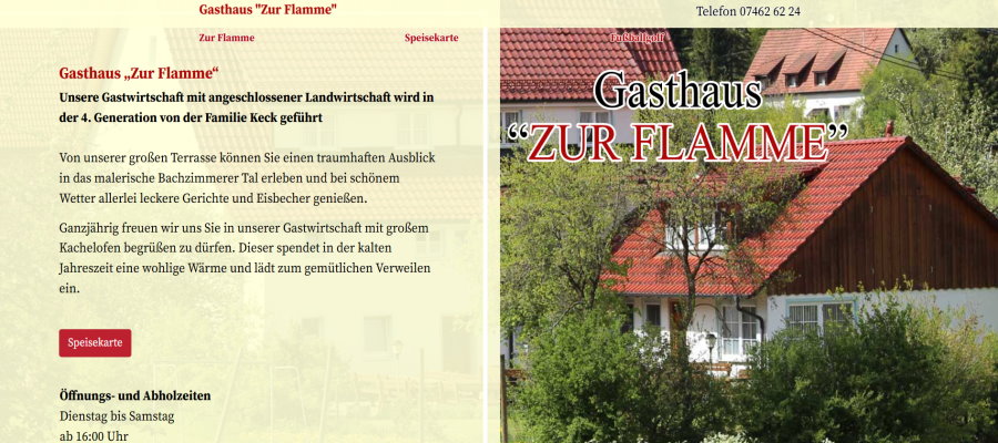 Gasthaus „Zur Flamme“