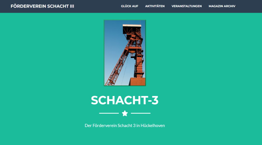 Zeche Sophia Jacoba – Schacht 3