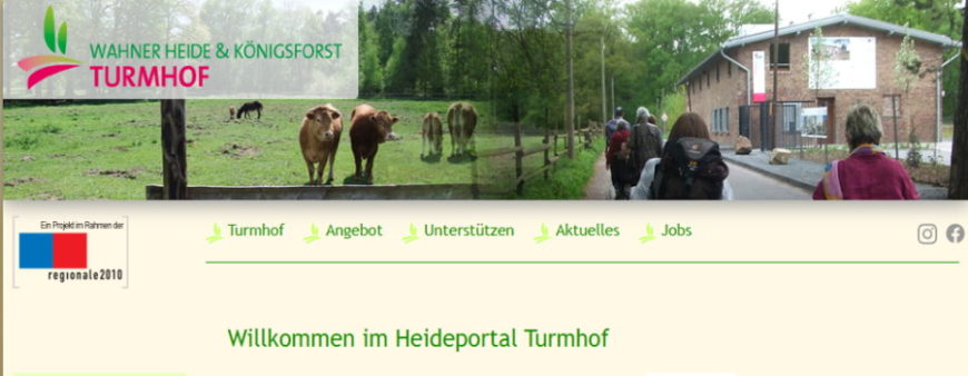 Heidezentrum Turmhof in der Wahner Heide